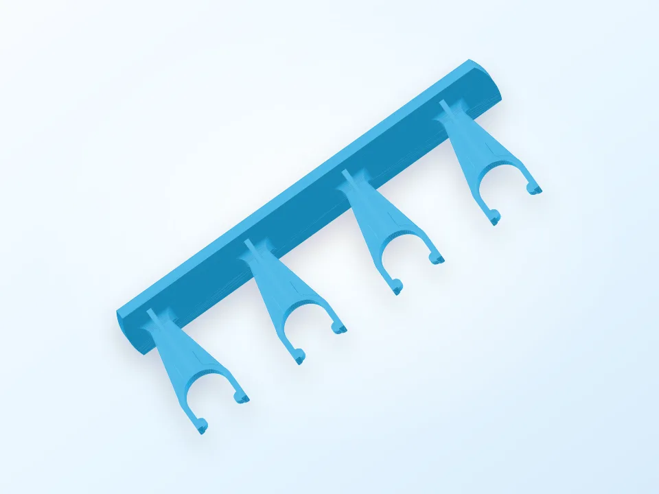 Rigol Probe Holder 3D model preview