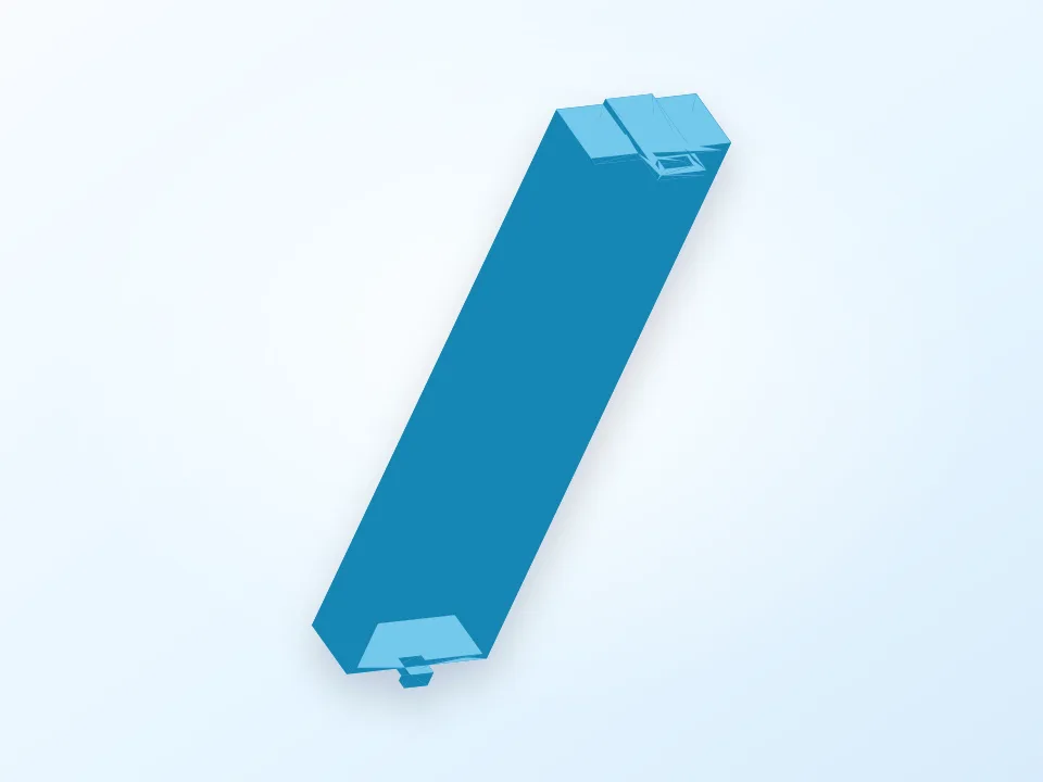 PriusFuseCover 3D model preview