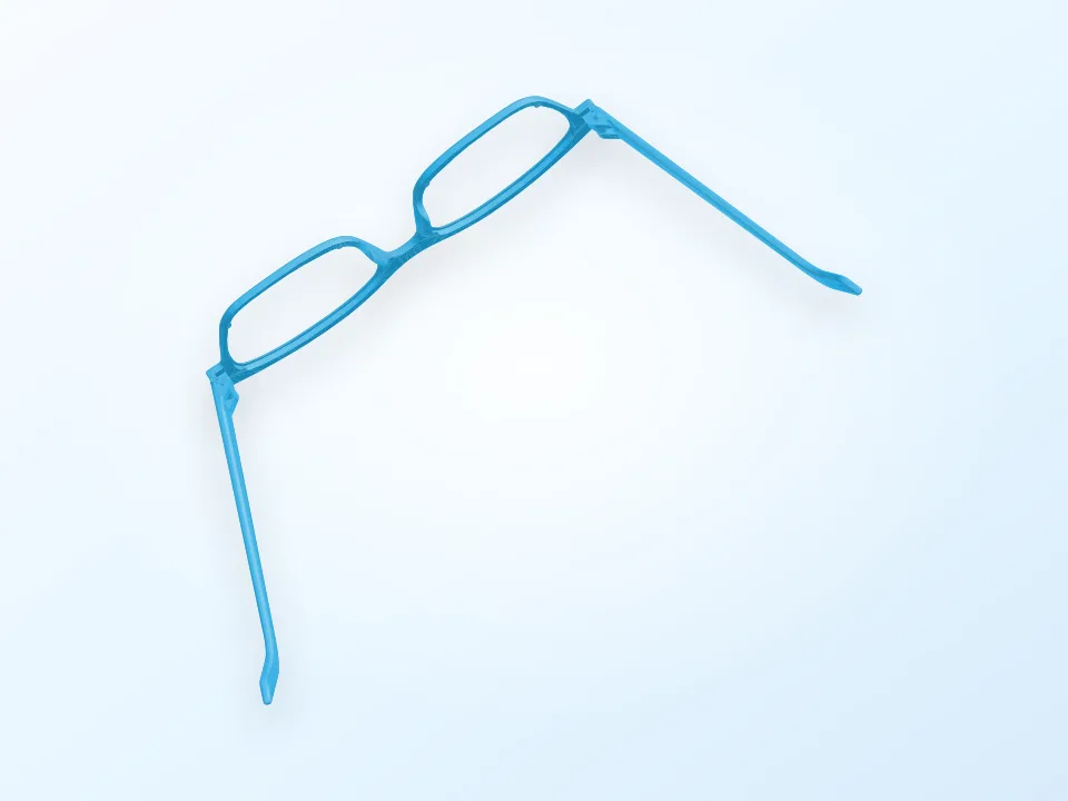 Glasses 3D model preview