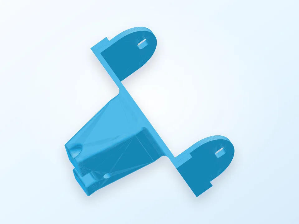 Antenna mount for Urukay Carbon 3D model preview