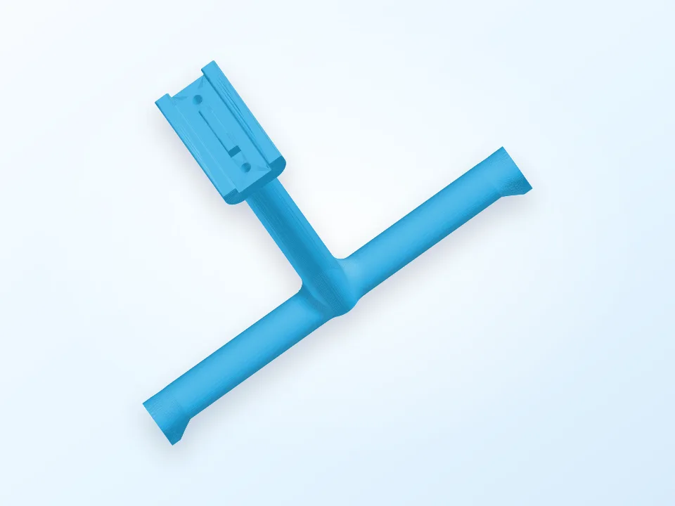 V-Slot Dual Spool Holder 3D model preview