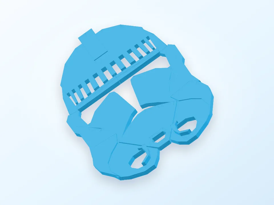 Clone trooper phase 2 3D model preview