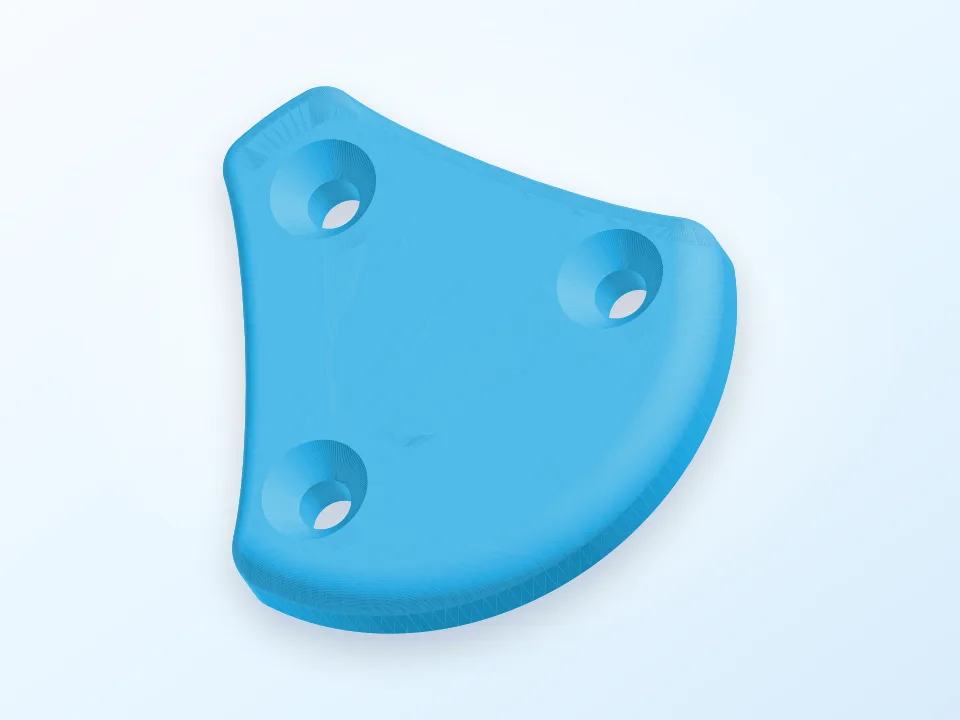 Bonehead Aero Visor Grip 3D model preview