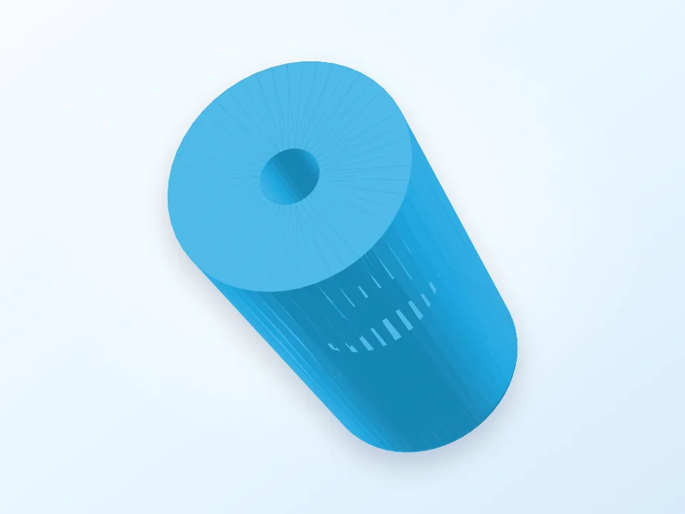 Tope para persianas de ventana 3D model preview