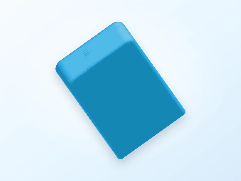 Mooltipass mini protective case 3D model preview