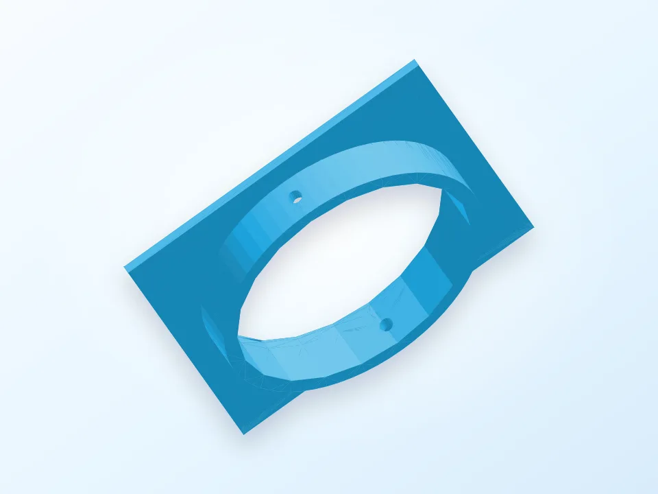Base sismografo ruben 3D model preview