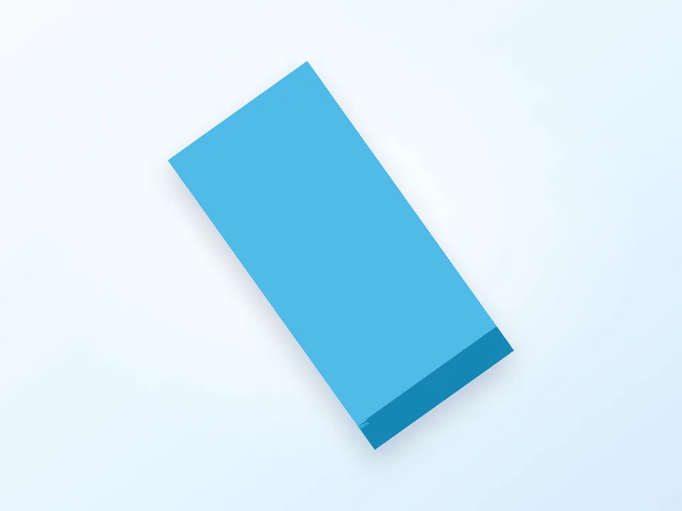 6627 Name Plate Holder 3D model preview