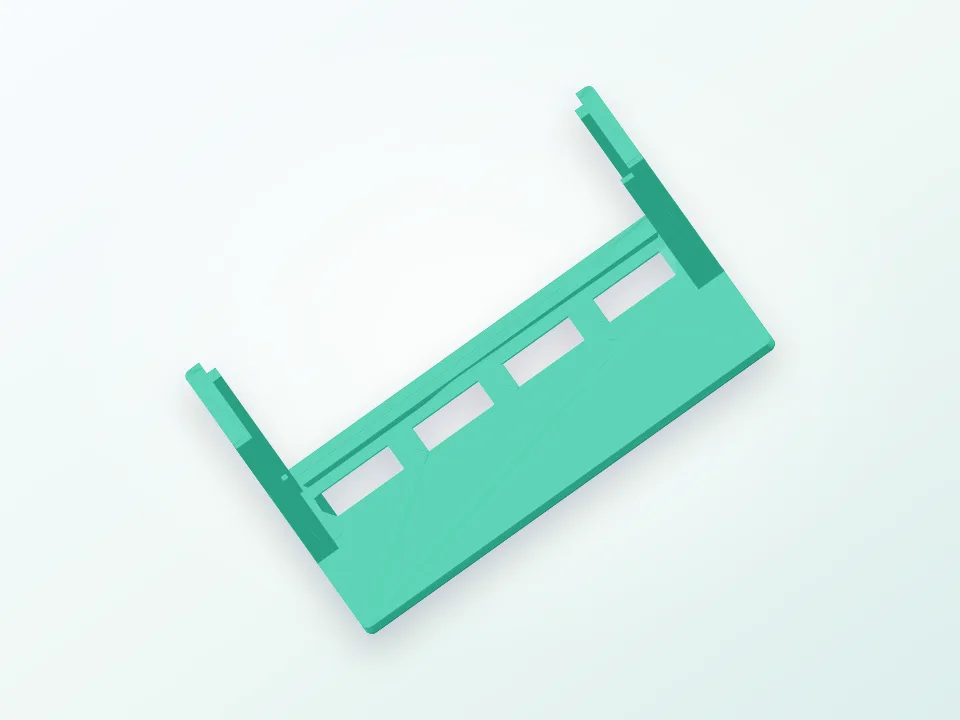 CLAMP ON MONITOR USB3 HUB 3D model preview