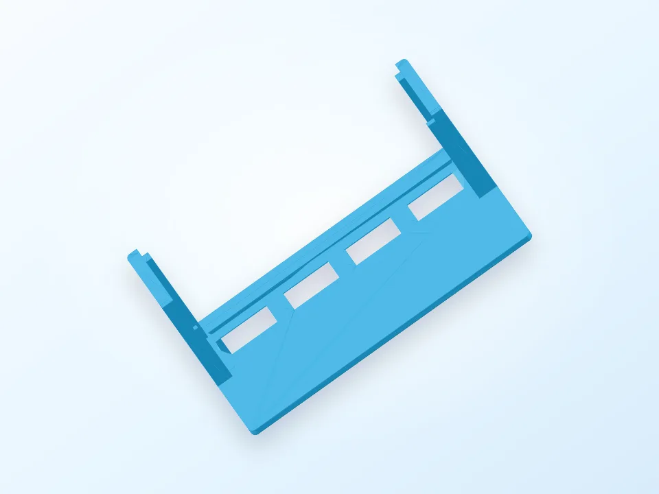 CLAMP ON MONITOR USB3 HUB 3D model preview