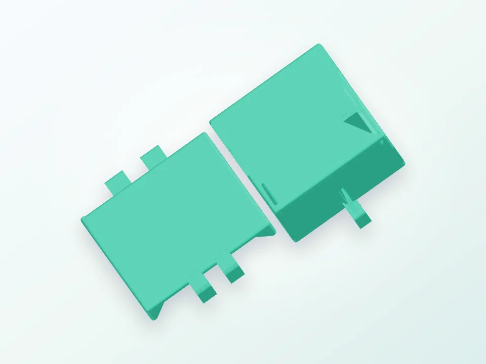 Cable Lockout Box 3D model preview