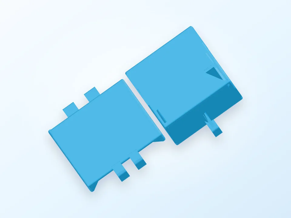 Cable Lockout Box 3D model preview