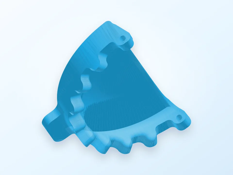 repulgue para empanadas 3D model preview