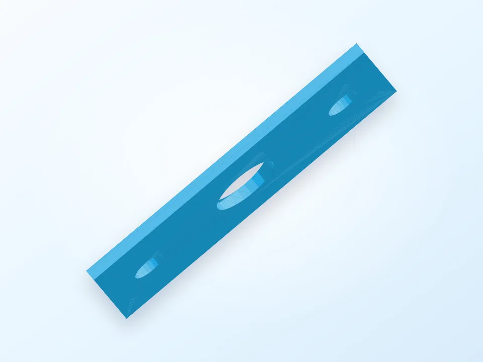 Bass guitar plug holder 3D model preview