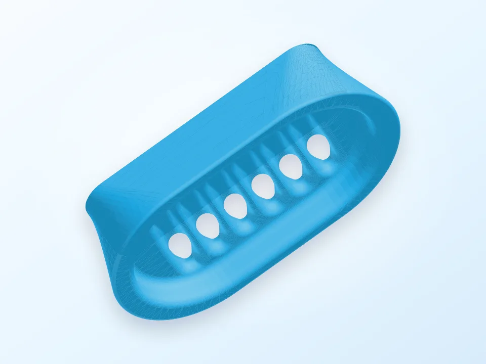 Soap-dish 3D model preview
