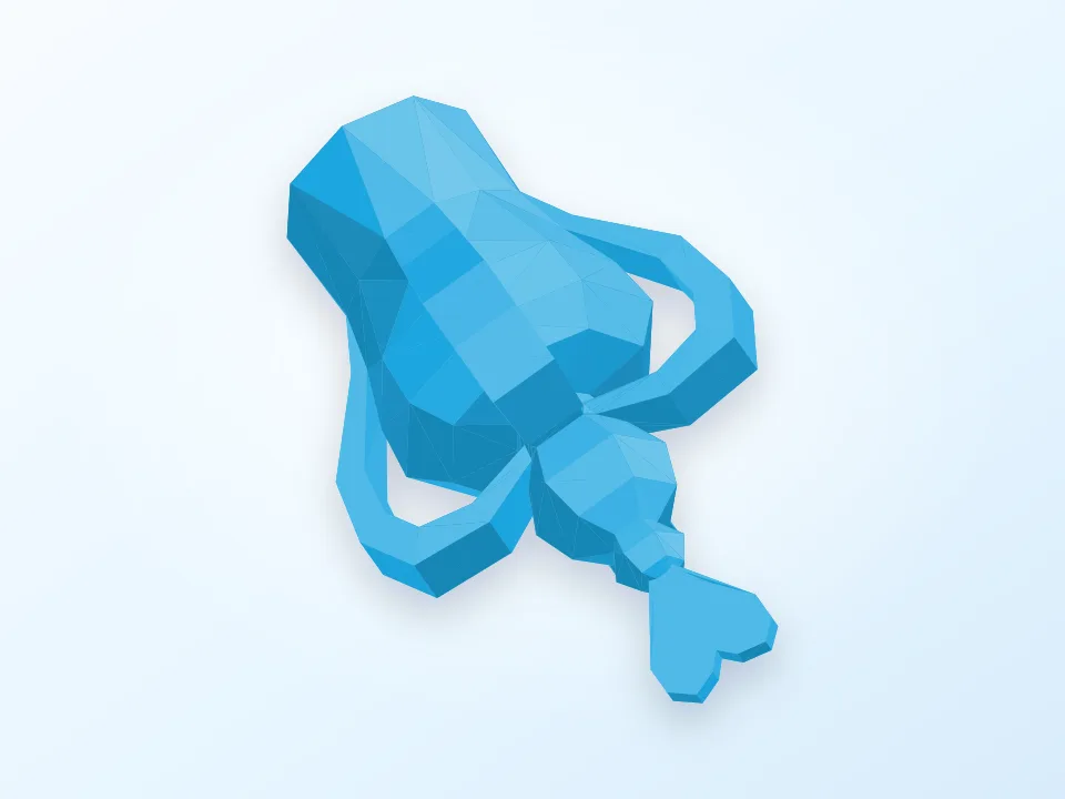 Crown 3D model preview