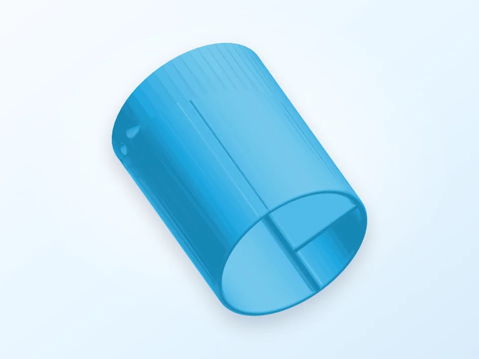 Toothbrush holder 3D model preview
