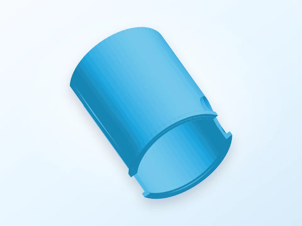 InMoov Ribbonpusher Lang 3D model preview