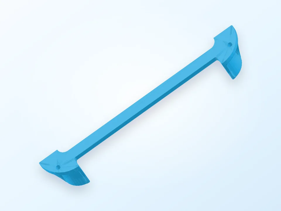 Netgate SG-3100 wall mount bracket 3D model preview