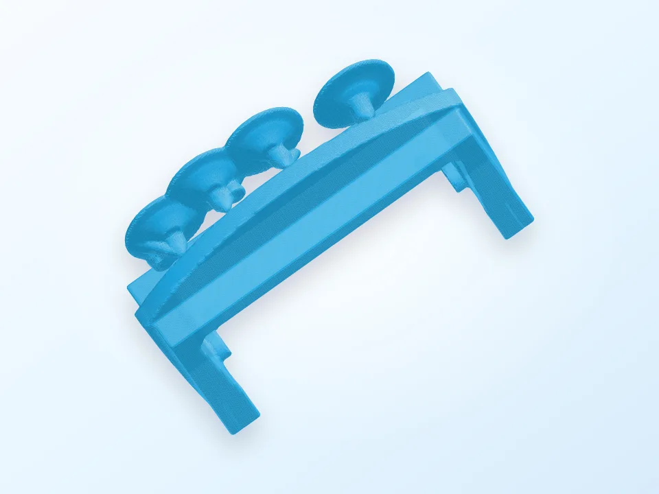 Dishwasher Rail Stopper 3D model preview