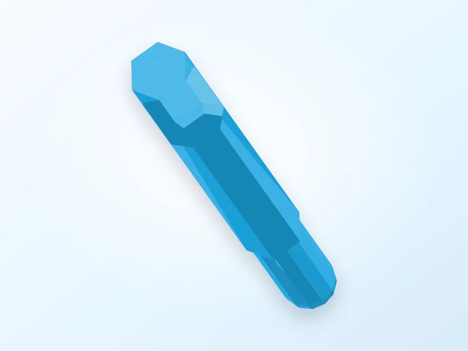 Pin to hold tools on the tool board 3D model preview