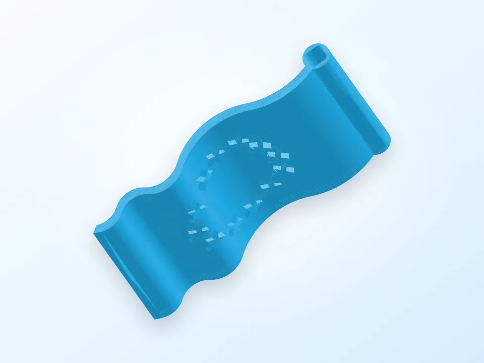 European Union Flag 3D model preview