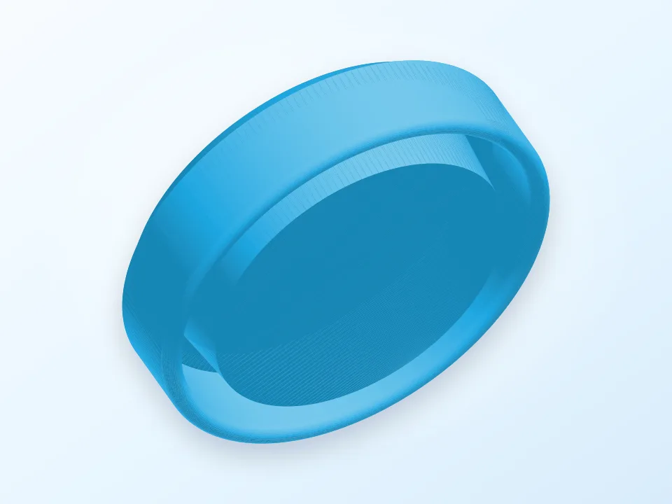 Cap for windshield fluid for Opel Ampera (Chevy Volt), MY2012-2014 3D model preview