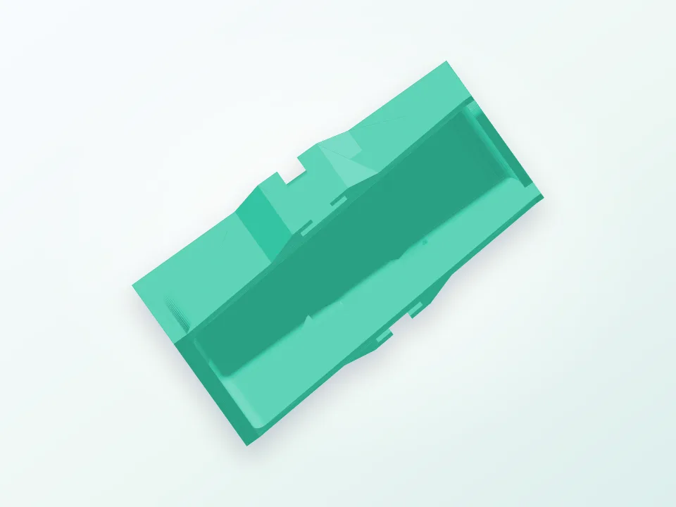 protector de bateria kingkong ldarc et125 gaoneng 550 mah 80c 3D model preview