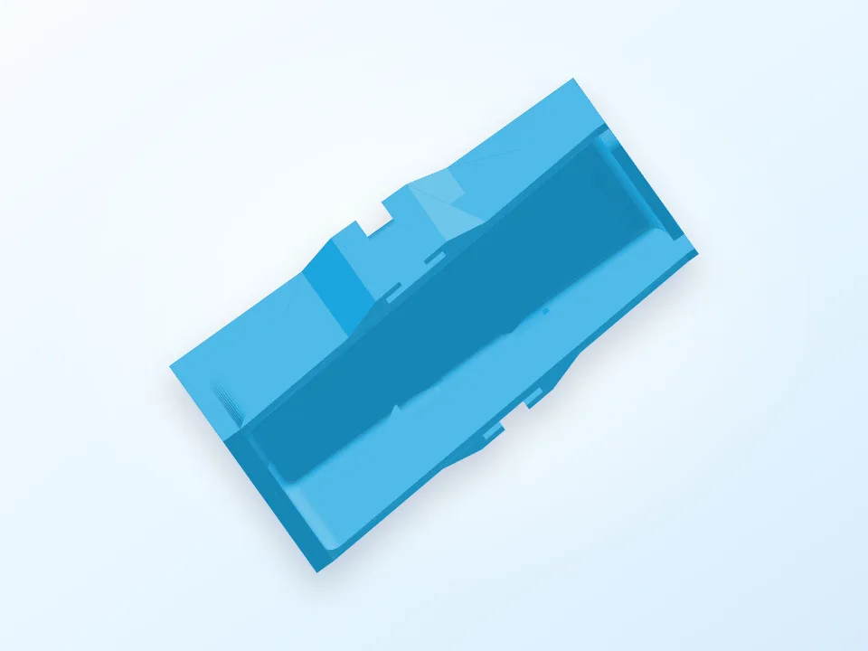 protector de bateria kingkong ldarc et125 gaoneng 550 mah 80c 3D model preview