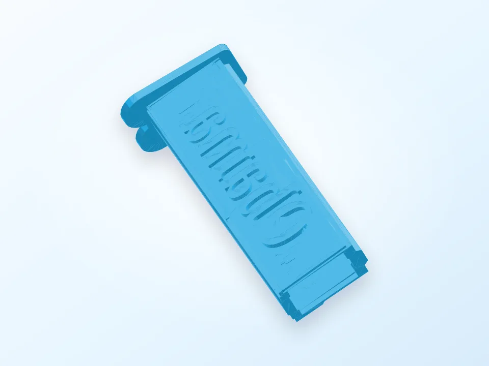 Obama gag PEZ Dispenser 3D model preview