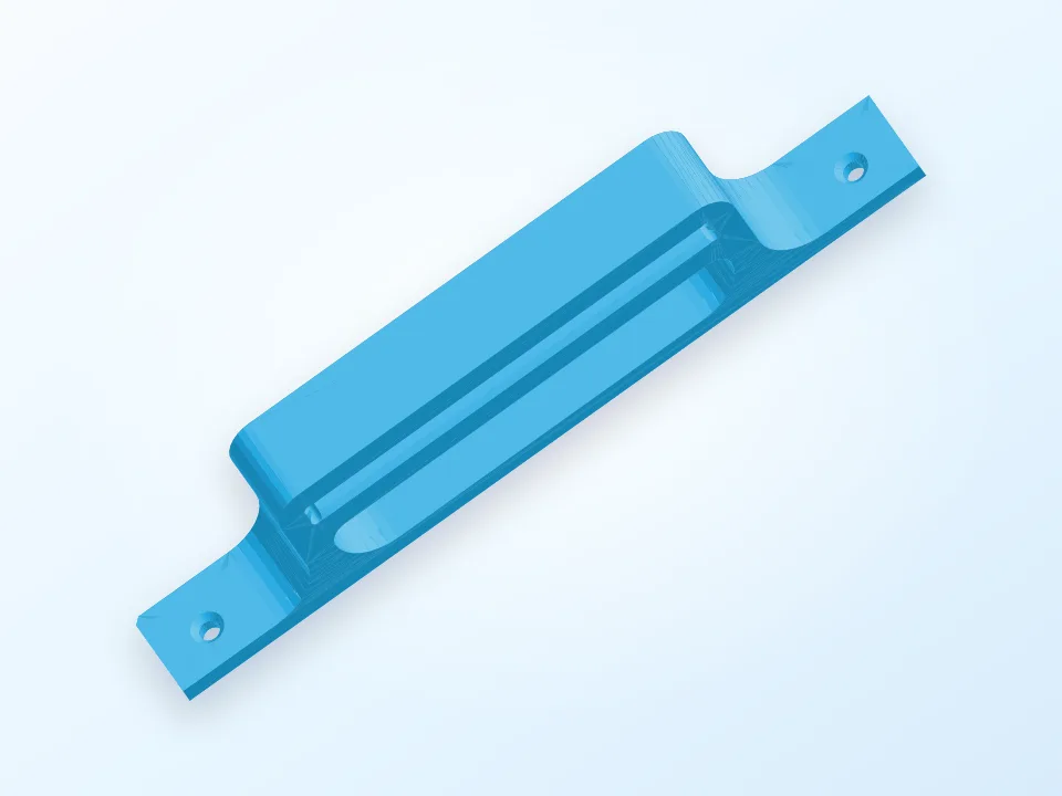 BuildTak Spatula compatible customisable wall mount 3D model preview