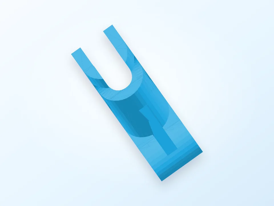 Dishwasher sparepart 3D model preview