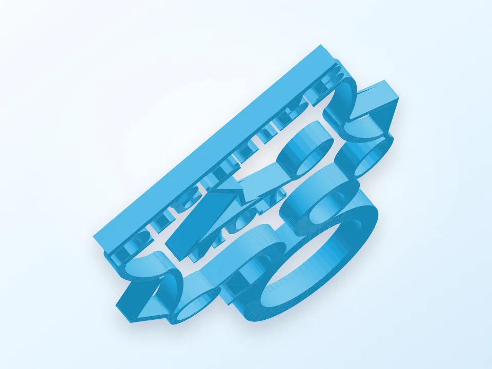 DO NOT DISTURB 3D model preview