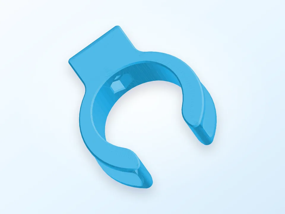 busch & mueller IX-RED compatible seatpost clamp 3D model preview