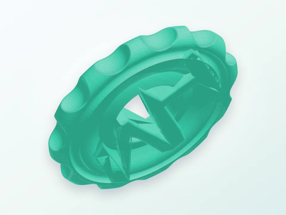 Makers Coin 3D model preview