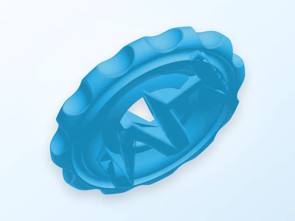 Makers Coin 3D model preview
