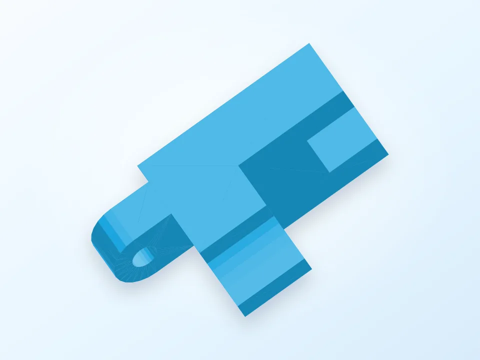 Technical Drawing piece 3D model preview