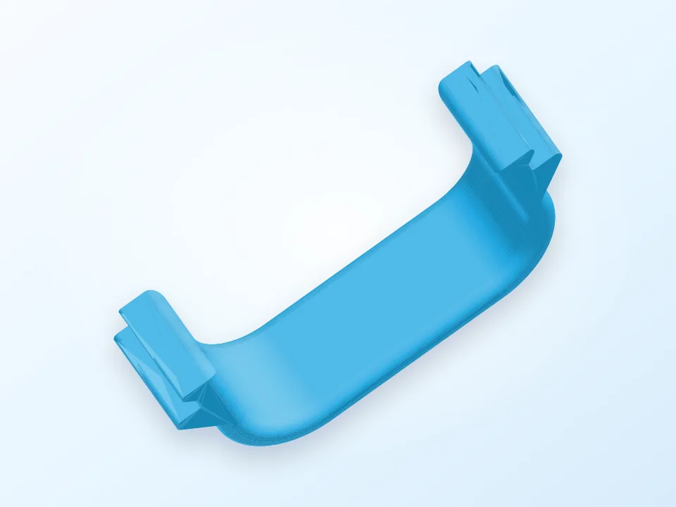 Sandpaper support 3D model preview