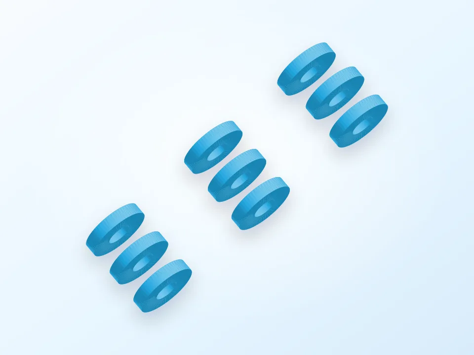 Bed Leveling Shims 3D model preview