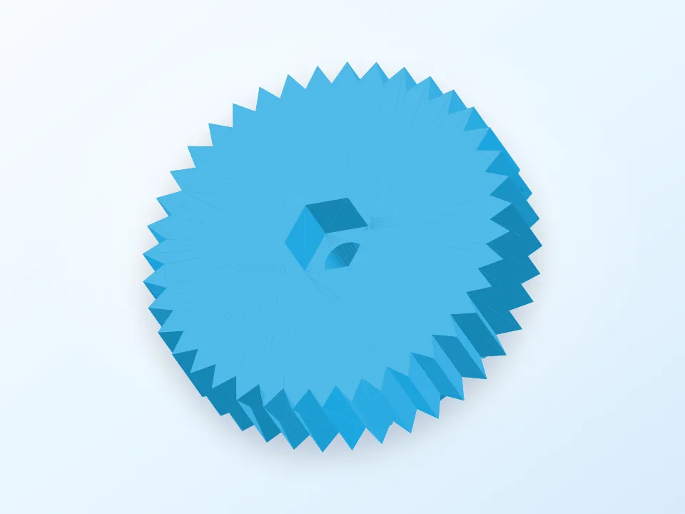Yet Another Thumbwheel 3D model preview