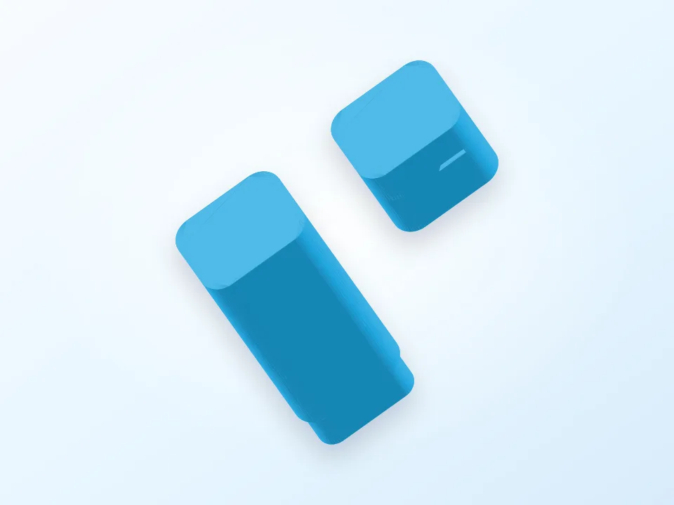 Glasses Case 3D model preview