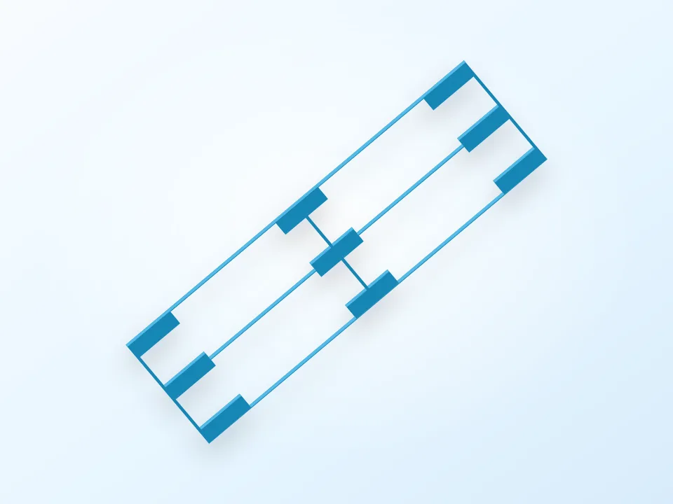 Bed Level Tests (100 mm² - 180 mm²) 3D model preview