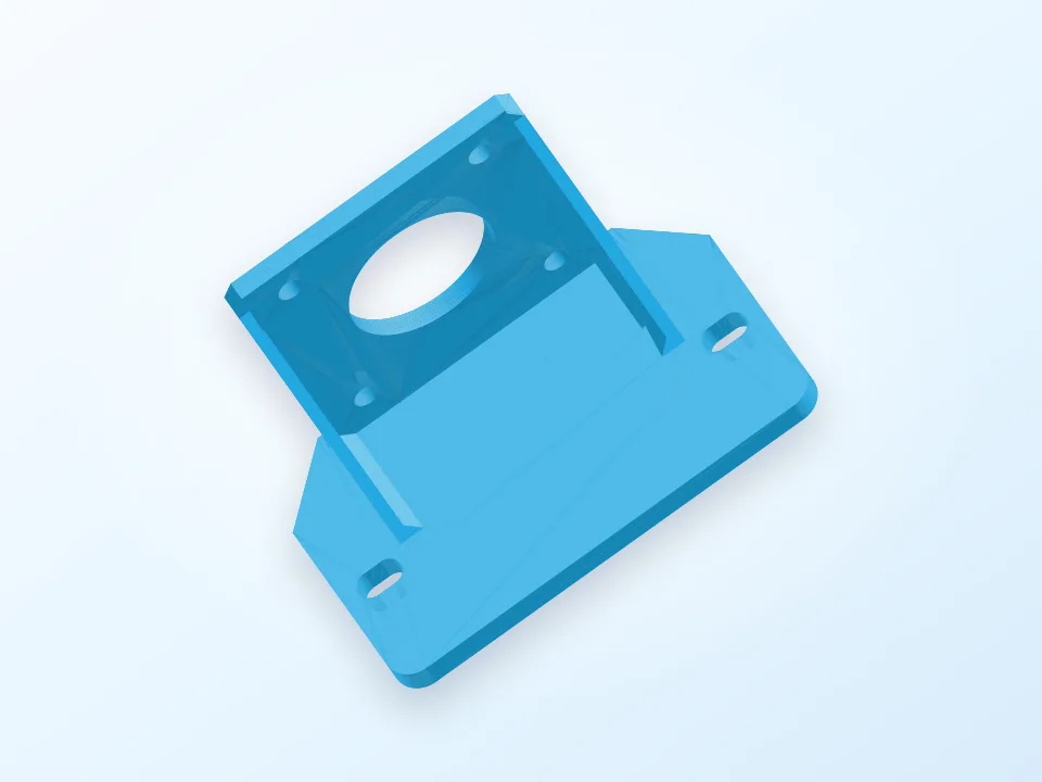 JGAurora A5-A3S Bondtech BMG Mount 3D model preview