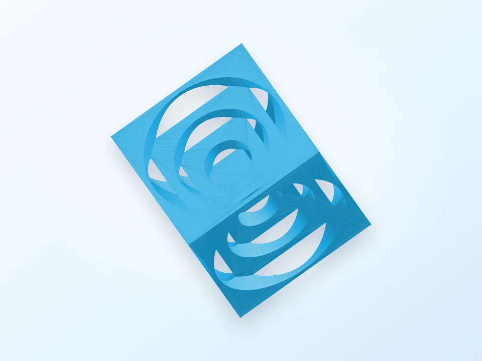 Turners Cube 3D model preview