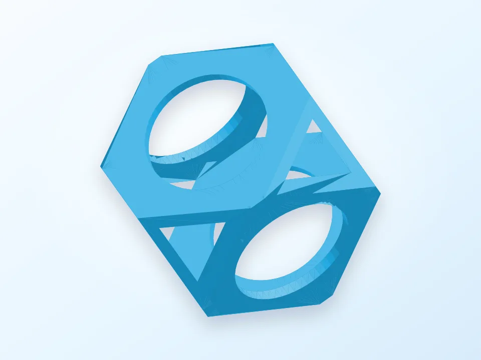 Wiffle Ball 3D model preview
