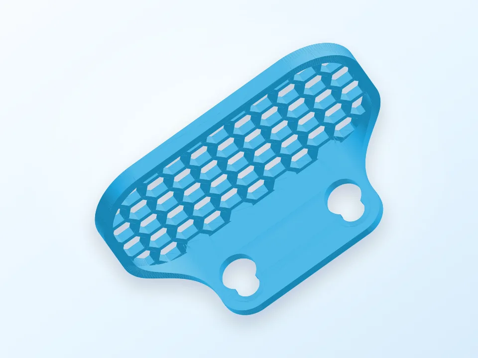 Soap Dish, Suction Cup Mount [Parametric] 3D model preview