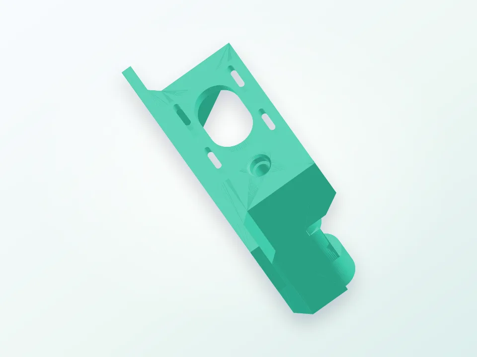 New and improved 3-1 belt driven speed increaser for remote direct drive 3D model preview
