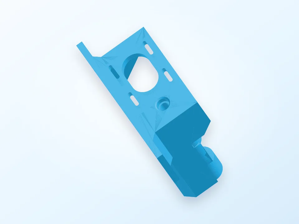 New and improved 3-1 belt driven speed increaser for remote direct drive 3D model preview