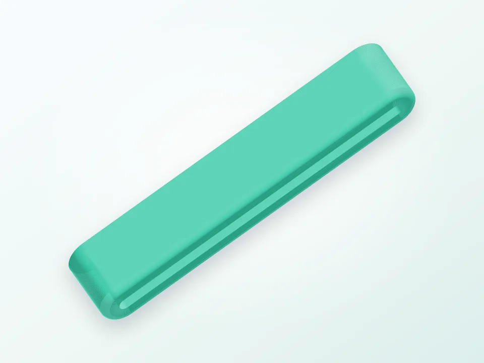 Tube refill/re use clip 3D model preview