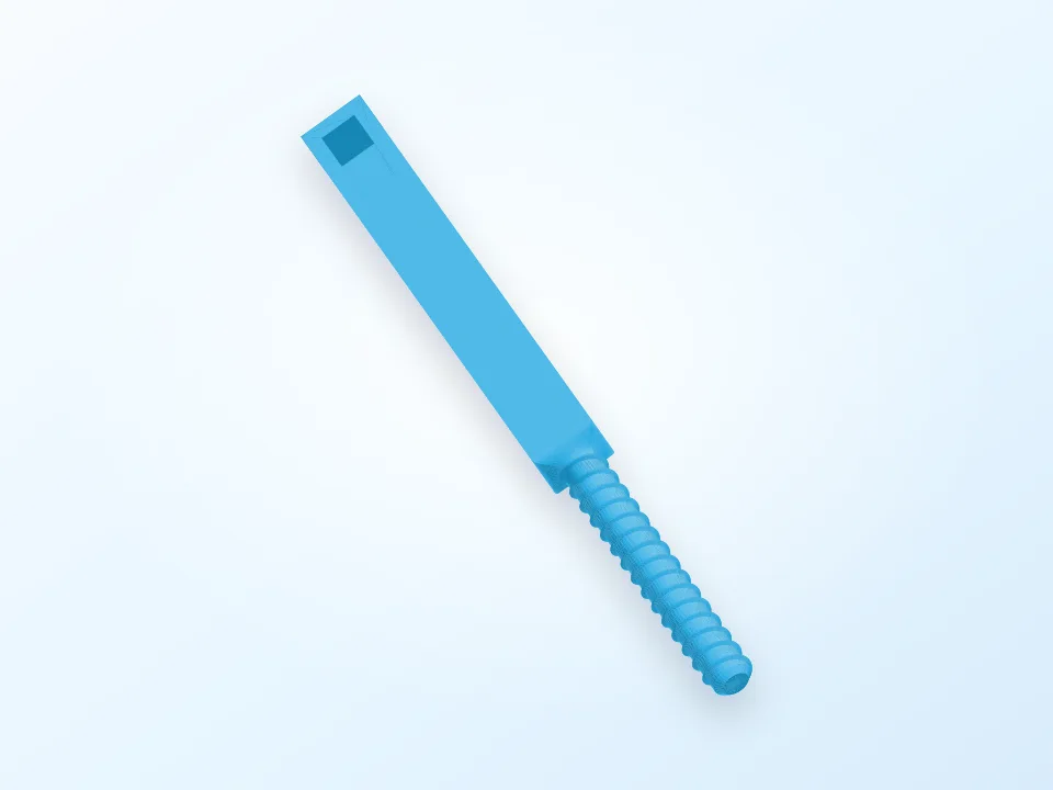 e-NABLE Tensioner Screw / Pin Combo (Printed) 3D model preview