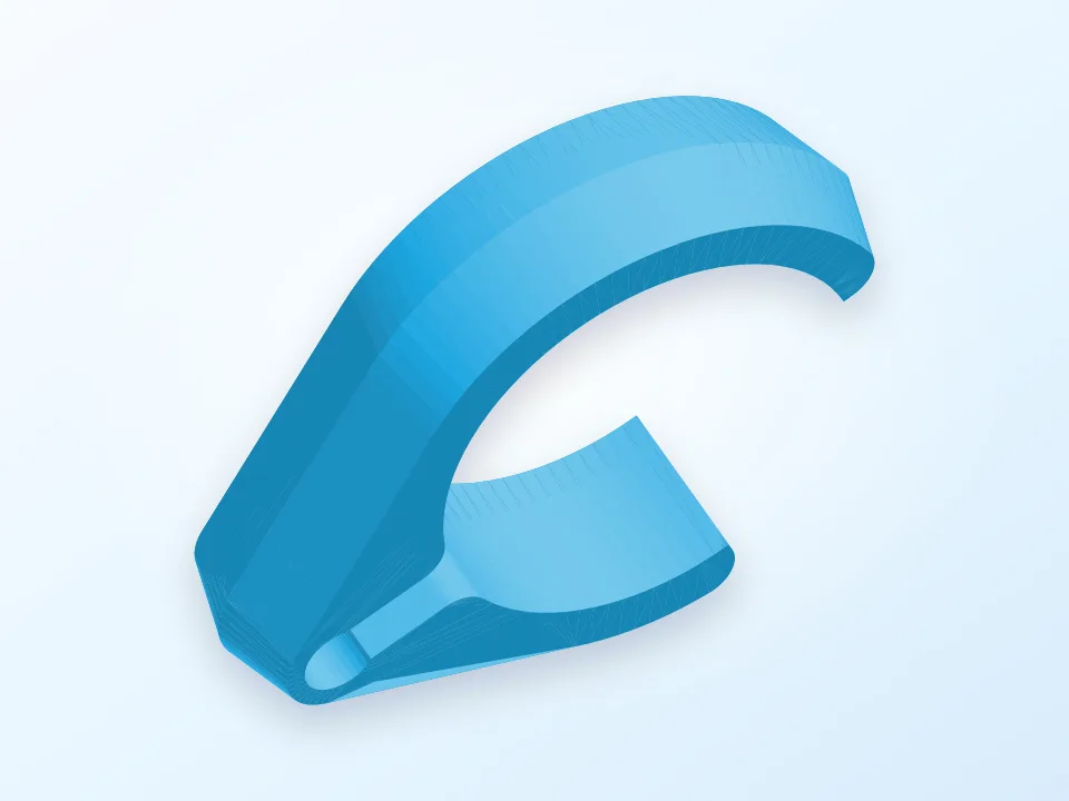 1 1/4 tube clamp 3D model preview